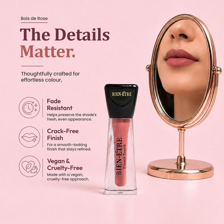 Bois de Rose Shade Lipstick - 5ML