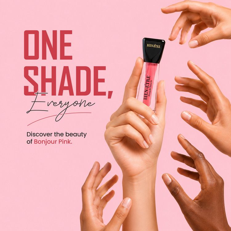 Bonjour Pink Shade Lipstick - 5ML