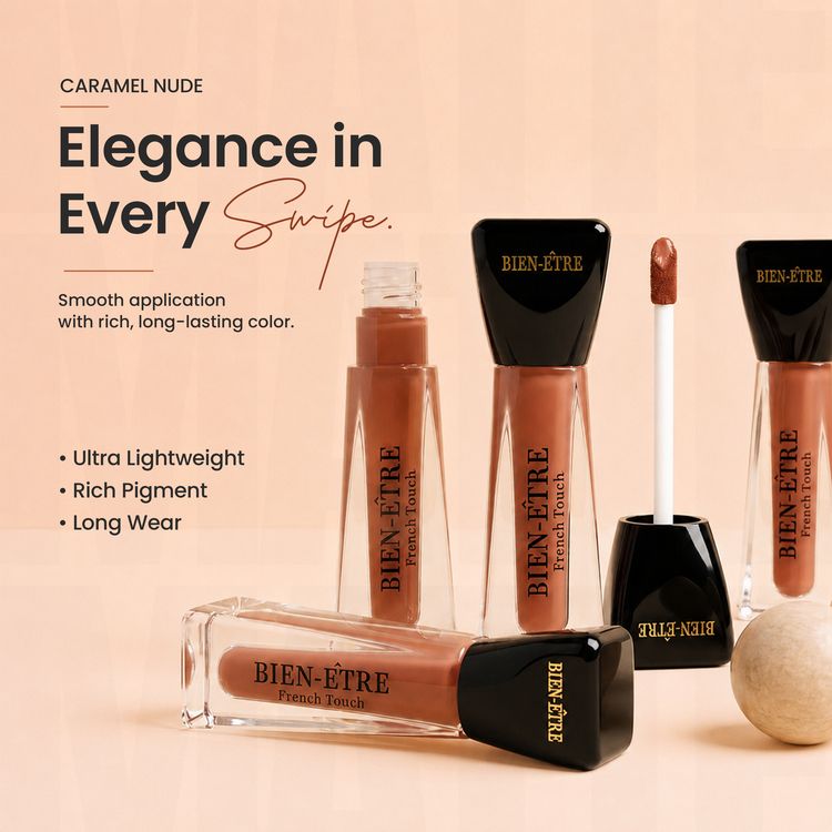 Caramel Nude Shade Lipstick - 5ML