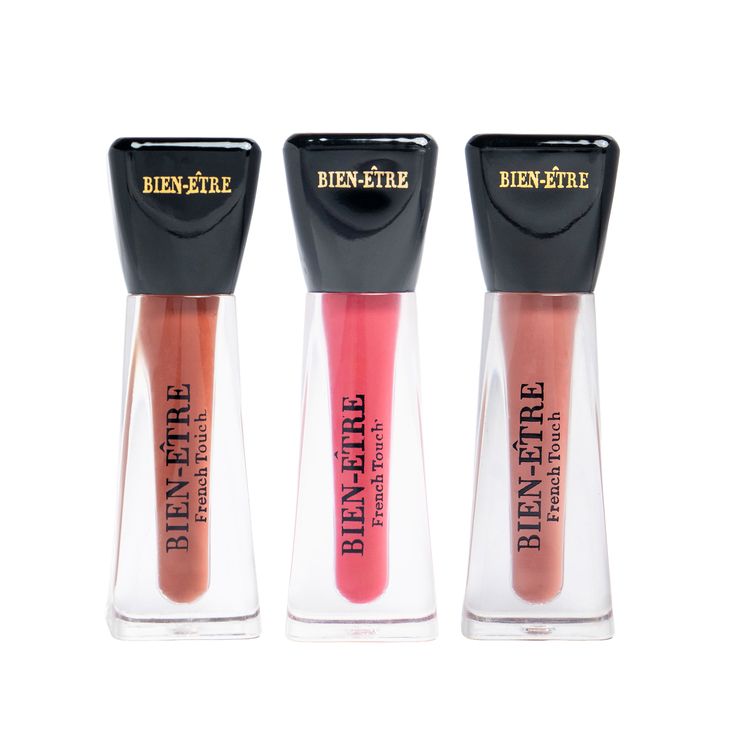 Caramel Nude + Berry Scandale + Bois de Rose Lipstick Combo