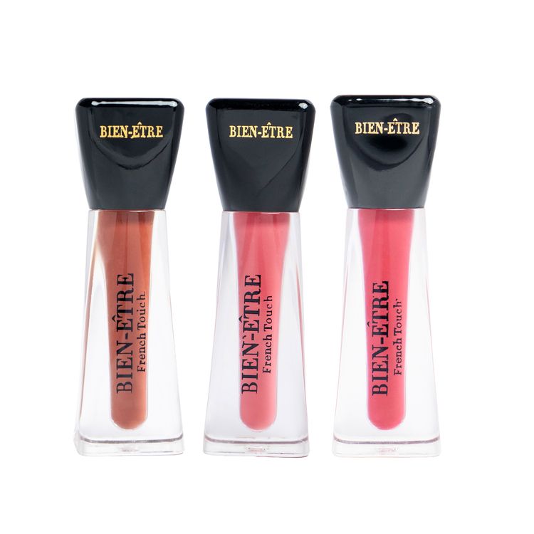 Caramel Nude + Bonjour Pink + Berry Scandale Lipstick Combo