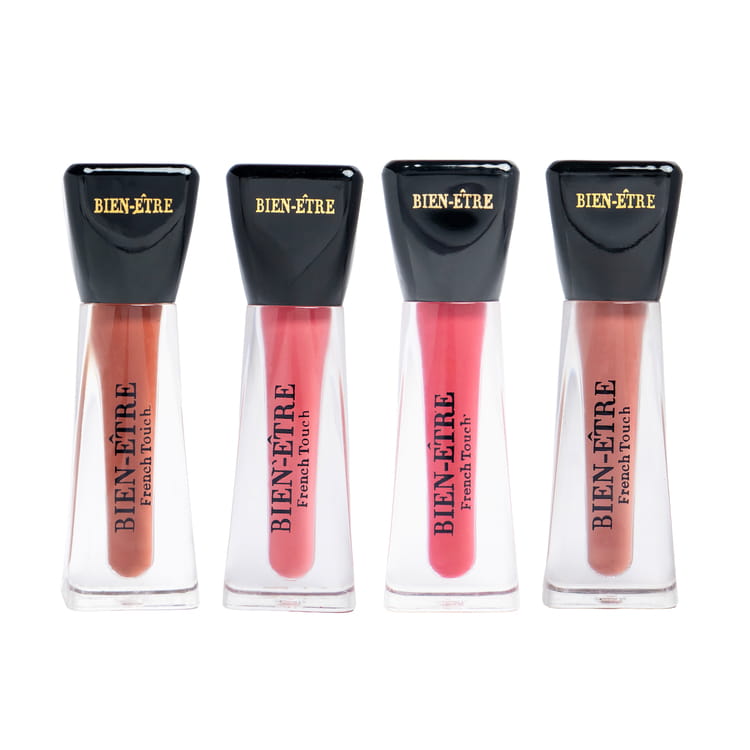 Caramel Nude + Bonjour Pink + Berry Scandale + Bois de Rose Lipstick Combo