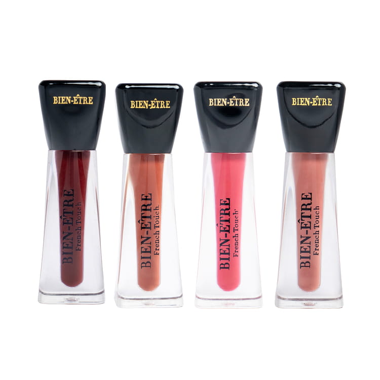 Lie de Vin + Caramel Nude + Berry Scandale + Bois de Rose Lipstick Combo