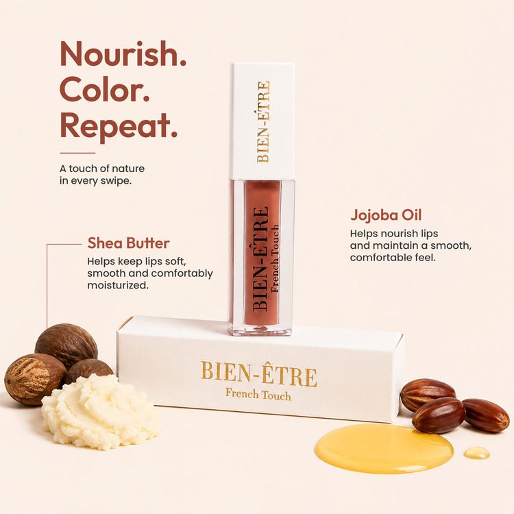 Mini Caramel Nude Shade Lipstick - 2ML