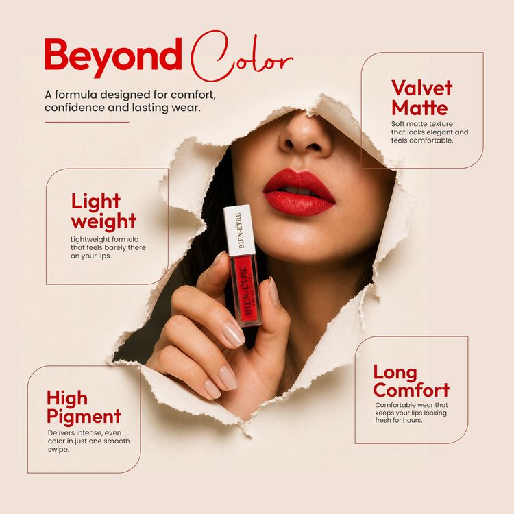Mini Red Hot Mess Shade Lipstick - 2ML