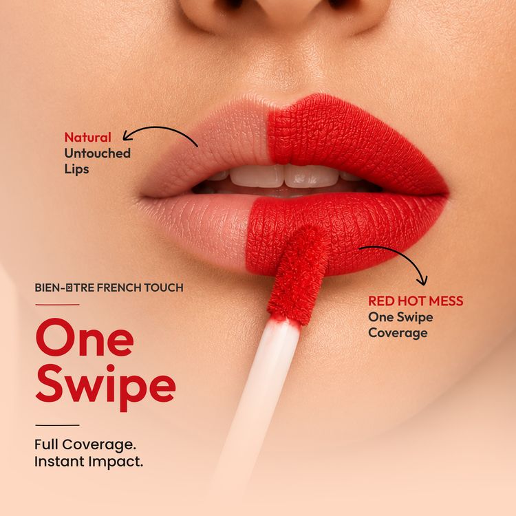 Red Hot Mess Shade Lipstick - 5ML